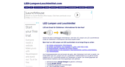 Desktop Screenshot of led-lampen-leuchtmittel.com